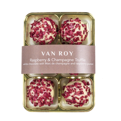 Van Roy Raspberry & Champagne Truffle