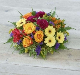 Bold bright posy