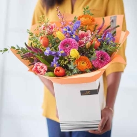 Spring bouquet with Tulips