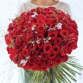 Ultimate 100 Red Rose Bouquet