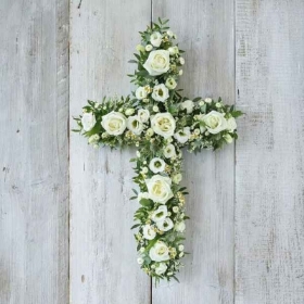 White and Green Cross